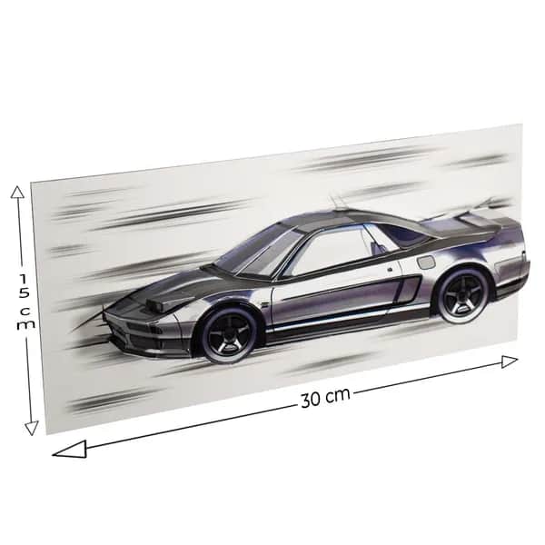 NSX - Papercraft kit - Wall Sculpture 30 cm