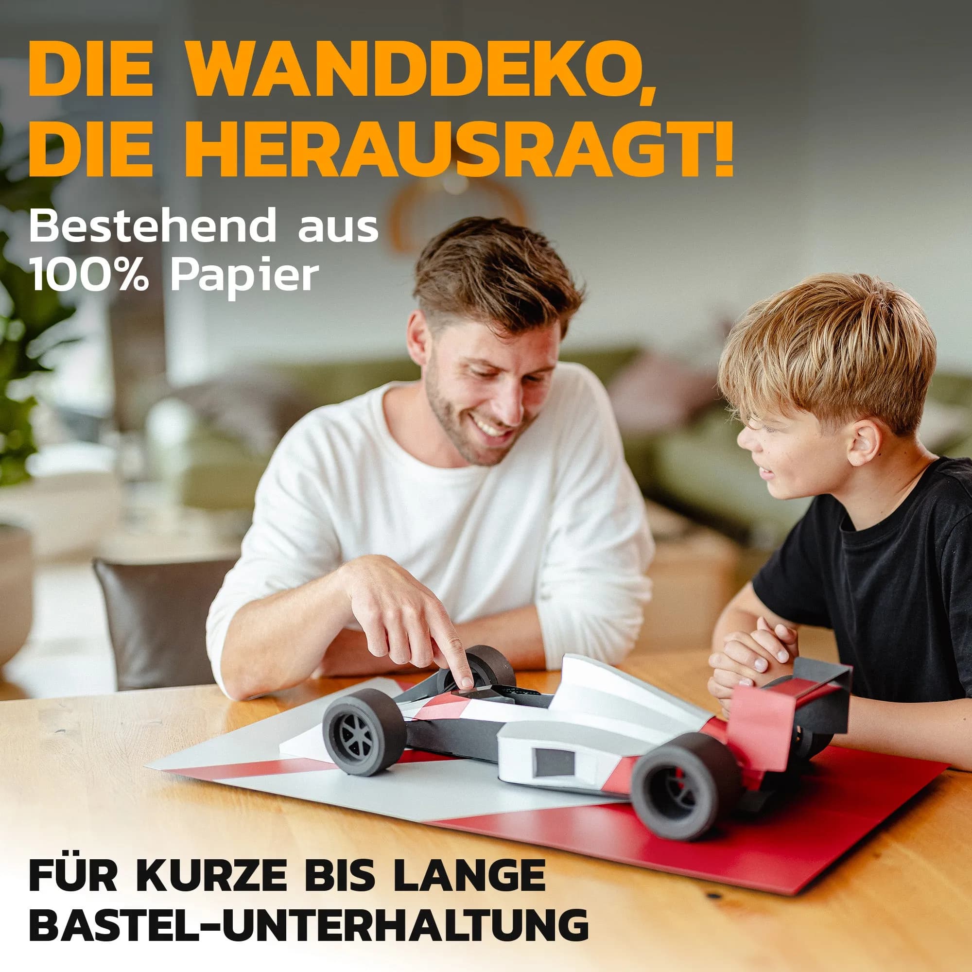 F1 Legend - Papercraft kit - Wall Sculpture 70 cm