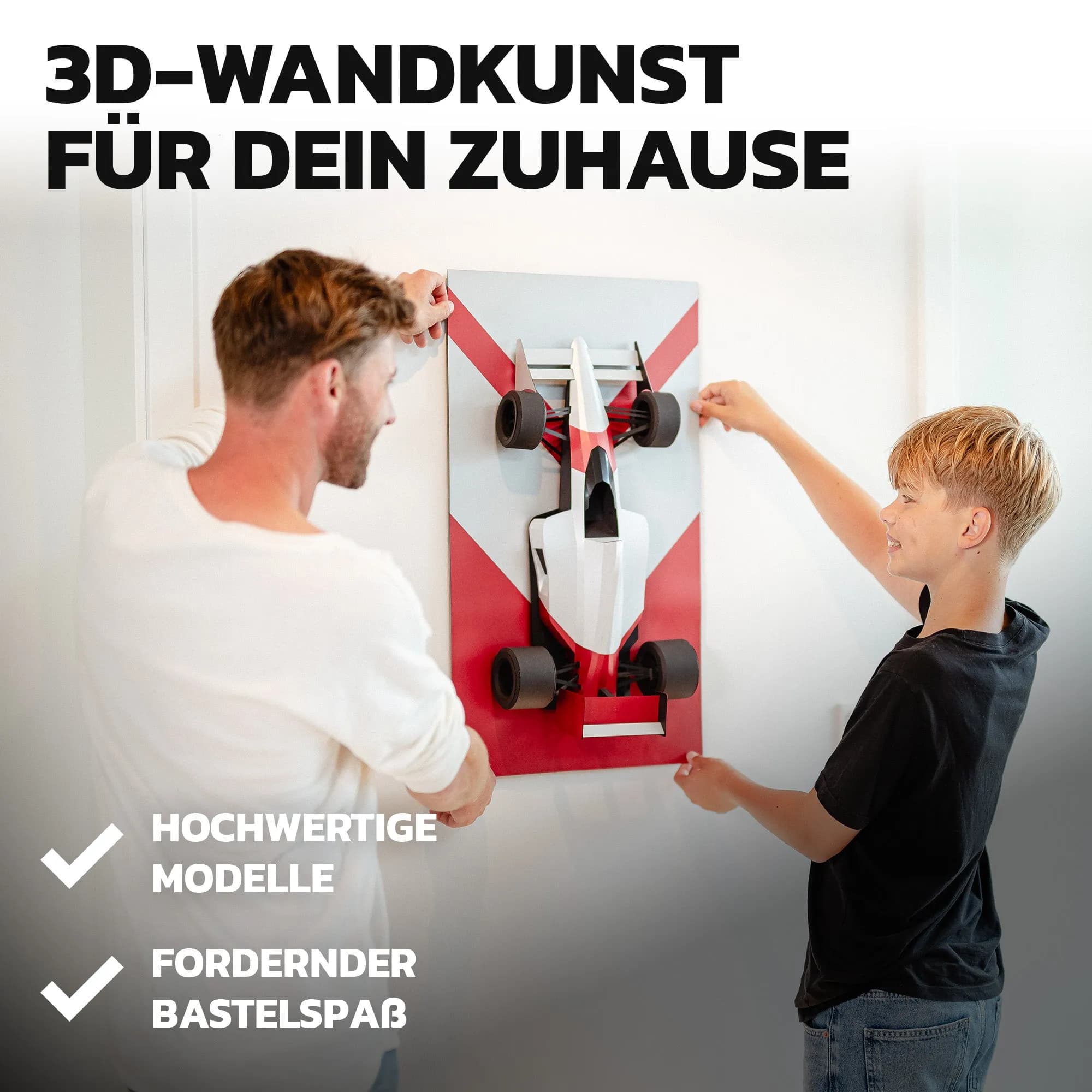 F1 Legend - Papercraft kit - Wall Sculpture 70 cm