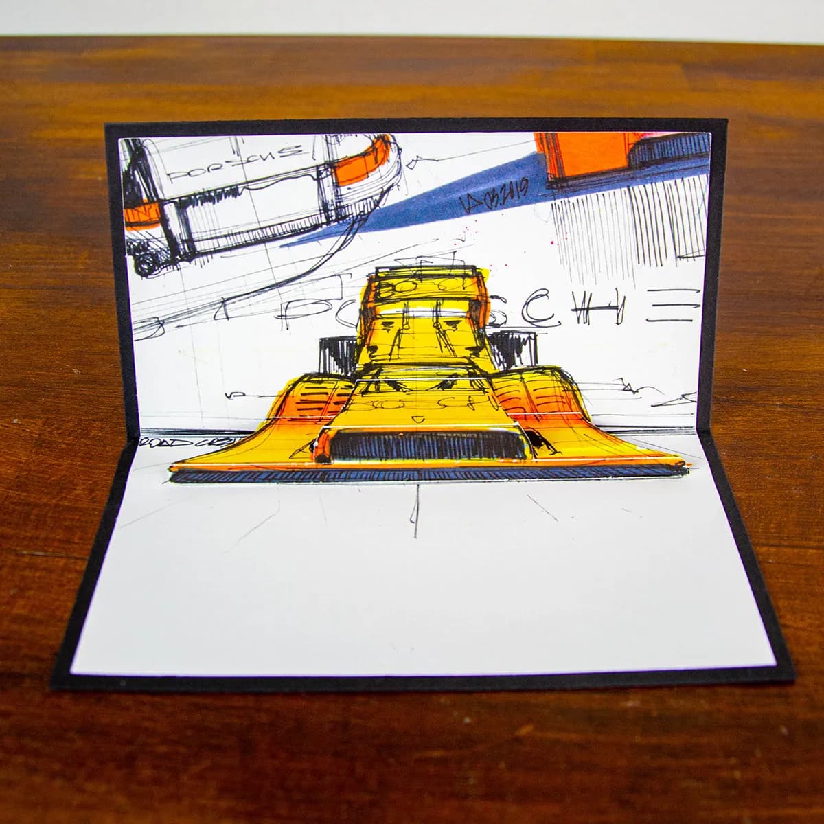 917 / 10 - Pop Up Card - Artists Edition