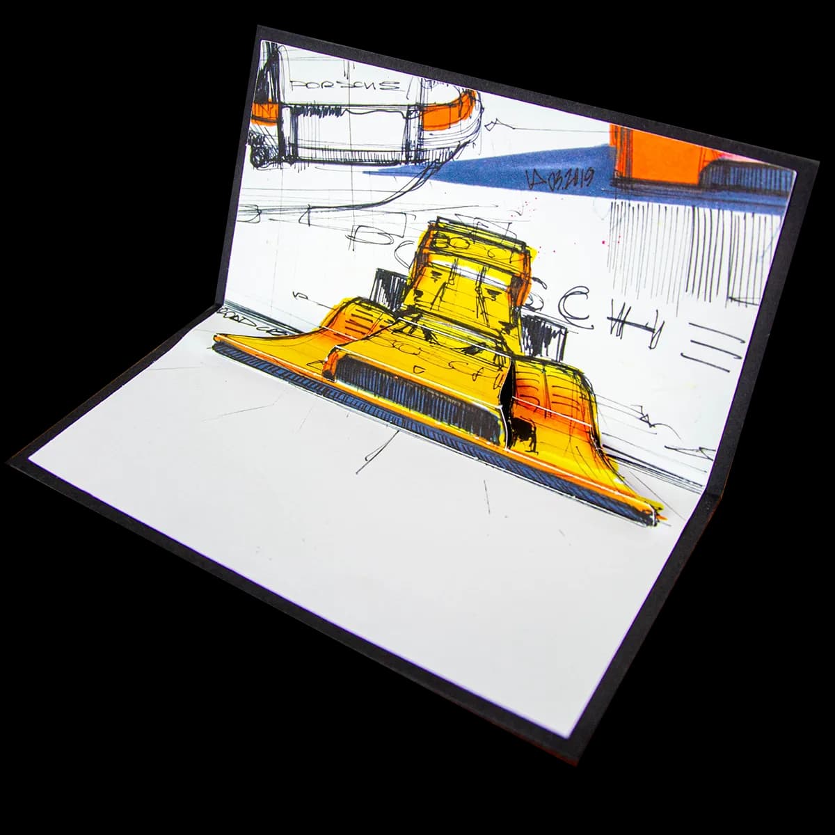 917 / 10 - Pop Up Card - Artists Edition