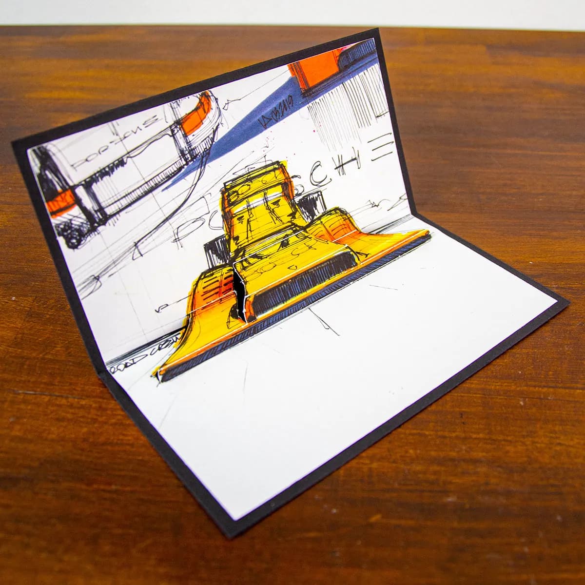 917 / 10 - Pop Up Card - Artists Edition