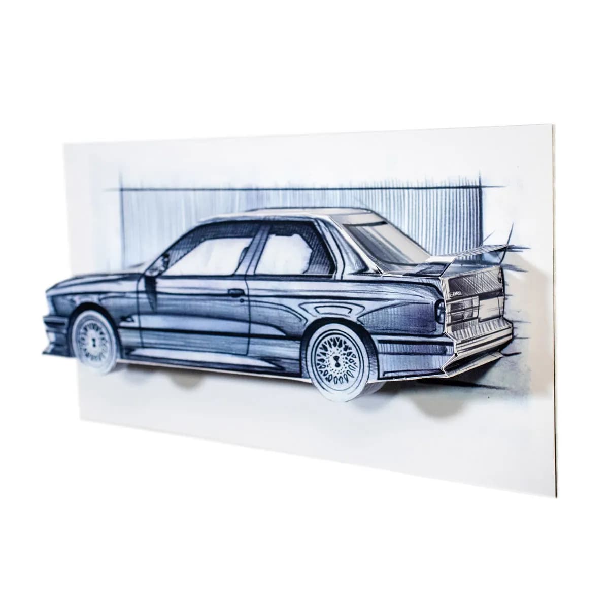 Bavarian Mini - Papercraft kit - Wall Sculpture 30 cm