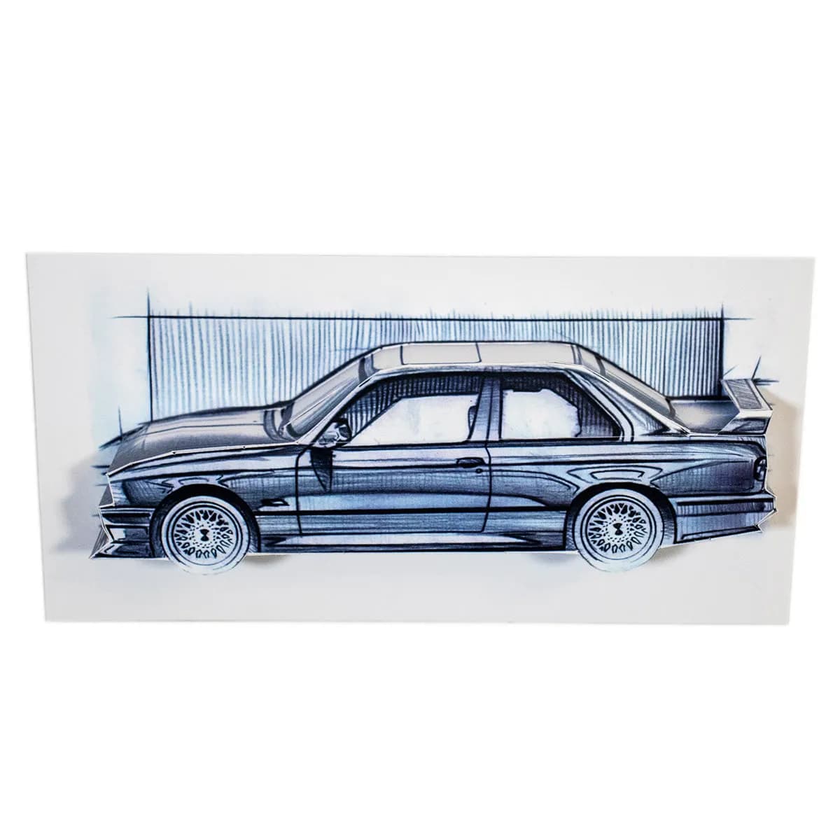 Bavarian Mini - Papercraft kit - Wall Sculpture 30 cm