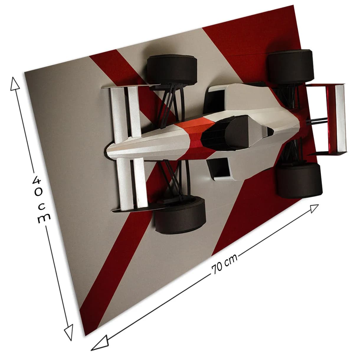 F1 Legend - Papercraft kit - Wall Sculpture 70 cm