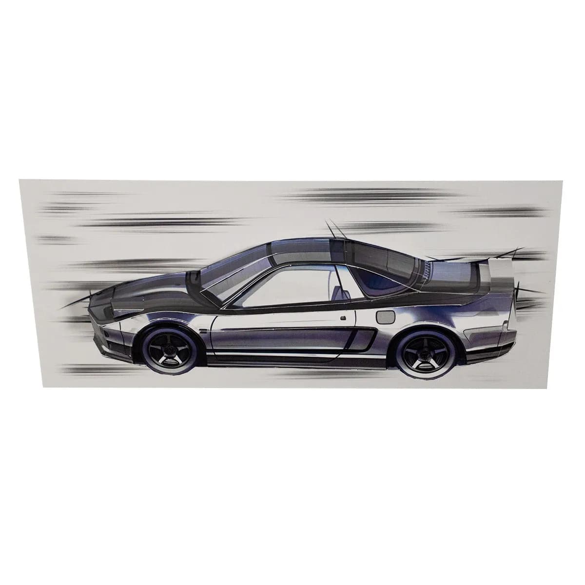 NSX - Papercraft kit - Wall Sculpture 30 cm