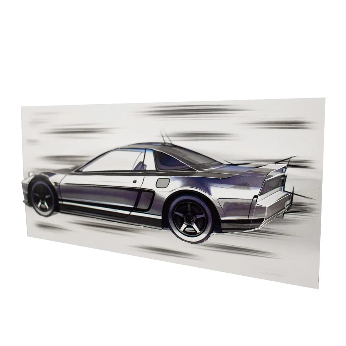 NSX - Papercraft kit - Wall Sculpture 30 cm