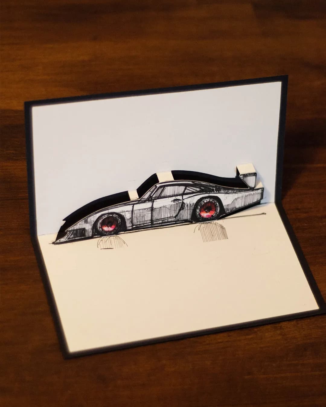 Whale Tail - Pop Up Card - Artists Edition