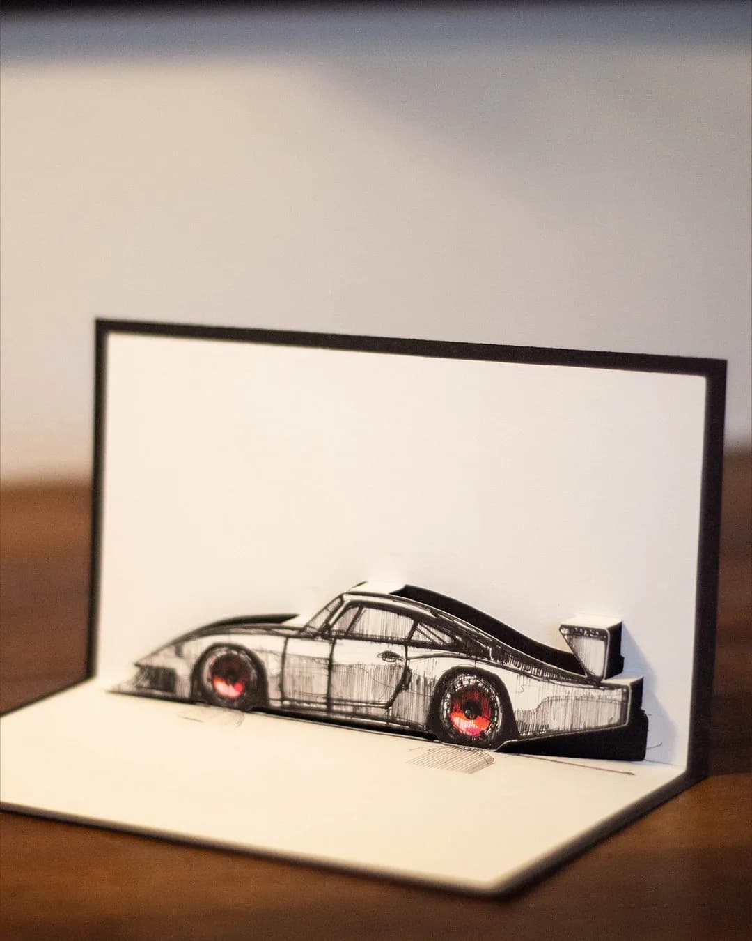 Whale Tail - Pop Up Card - Artists Edition