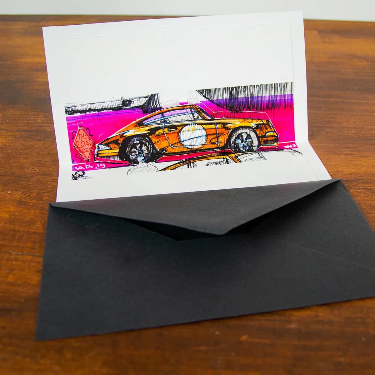 911 ST - Pop Up Card - Artists Edition