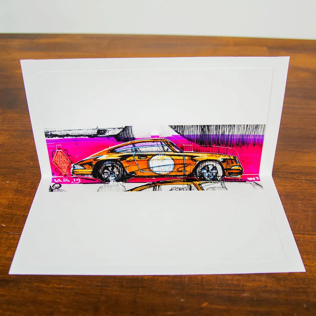 911 ST - Pop Up Card - Artists Edition