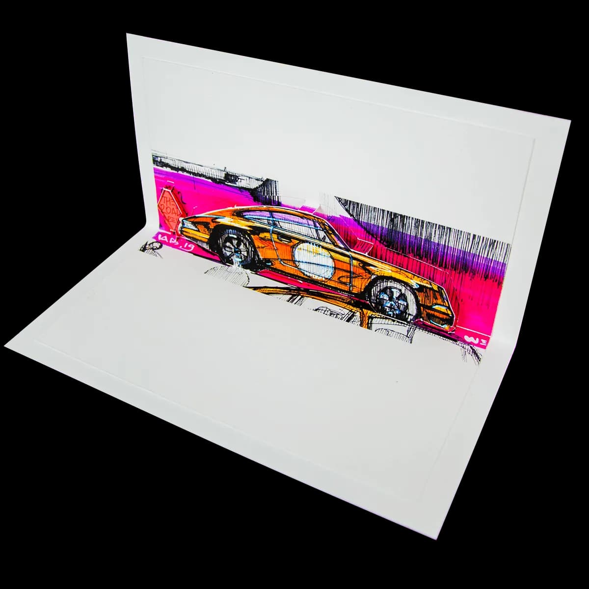 911 ST - Pop Up Card - Artists Edition