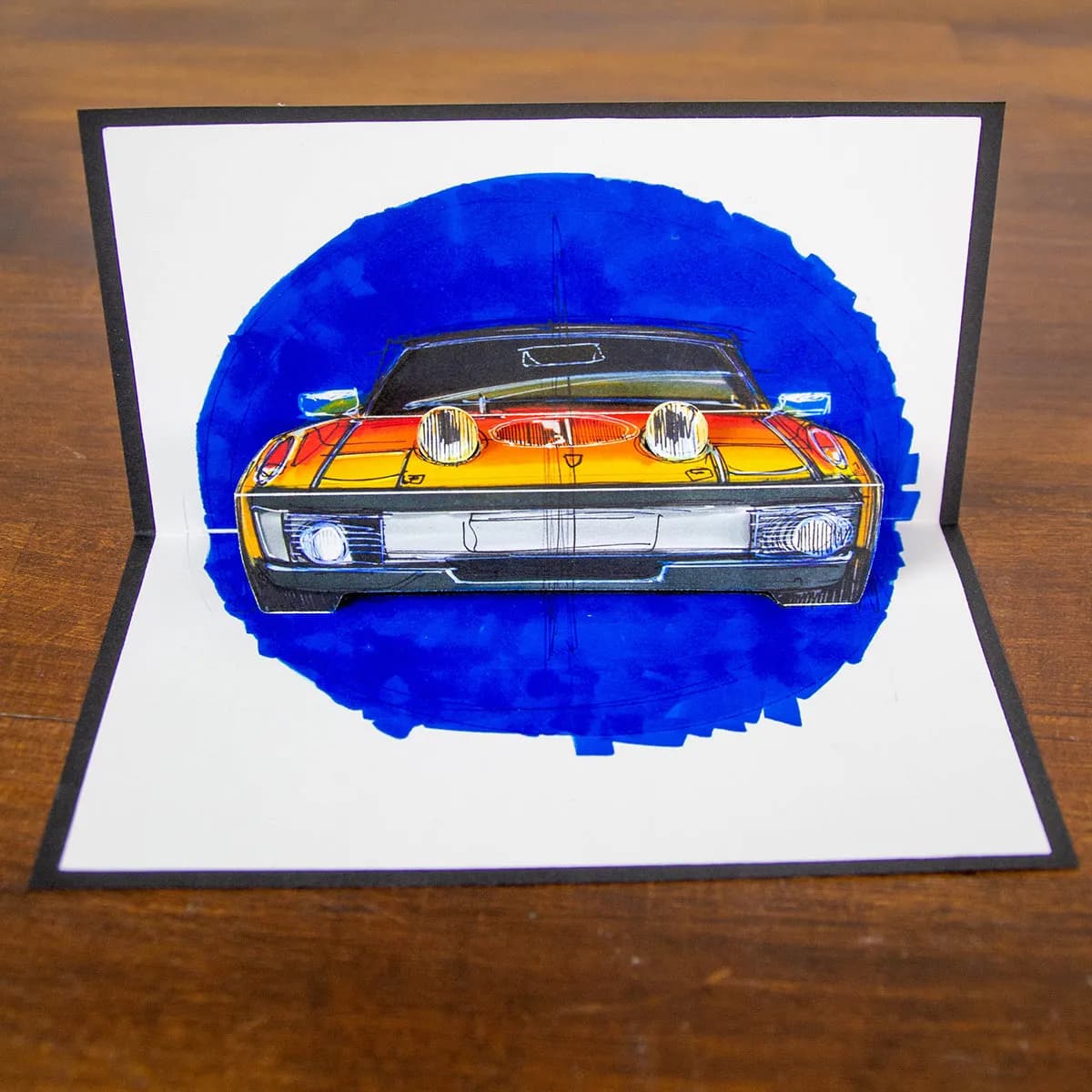 914  - Pop Up Card - Artists Edition
