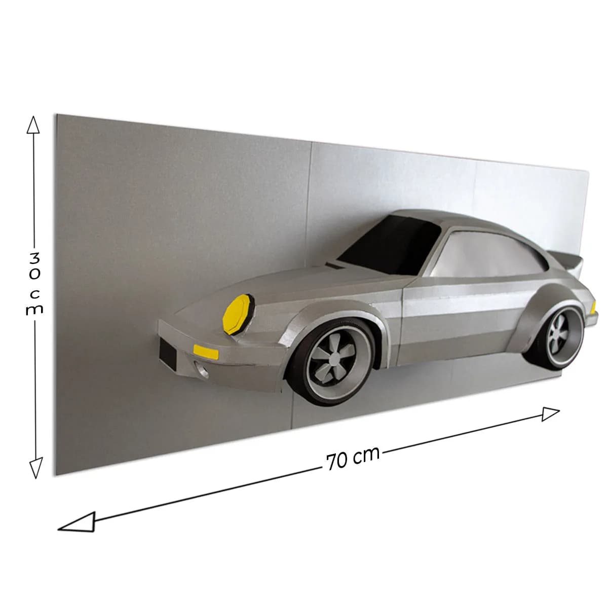 Ducktail - Papercraft kit - Wall Sculpture 70 cm
