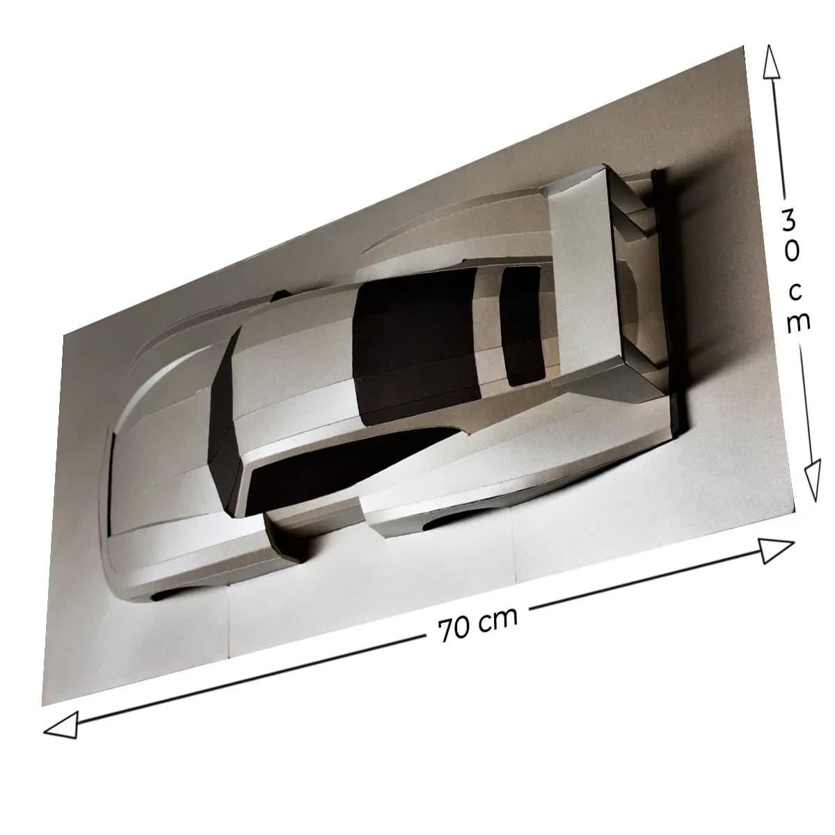 Whale Tail  - Papercraft kit - Wall Sculpture 70 cm