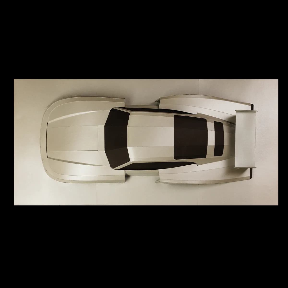 Whale Tail  - Papercraft kit - Wall Sculpture 70 cm