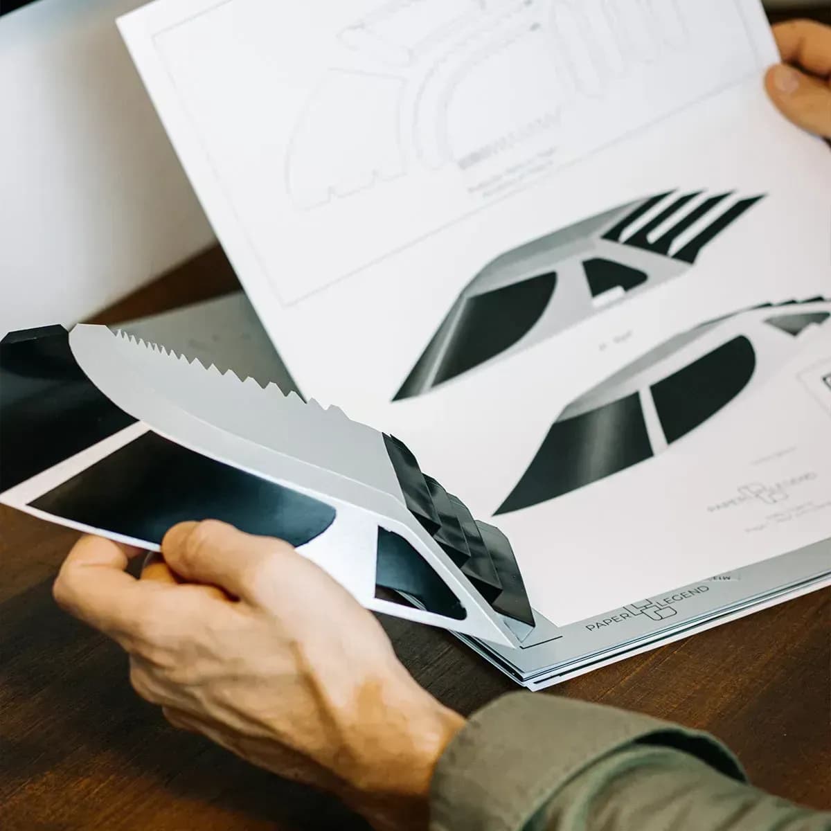 Kreative Fahrzeugmodelle aus Papier entdecken - Handgemacht & nachhaltig produziert