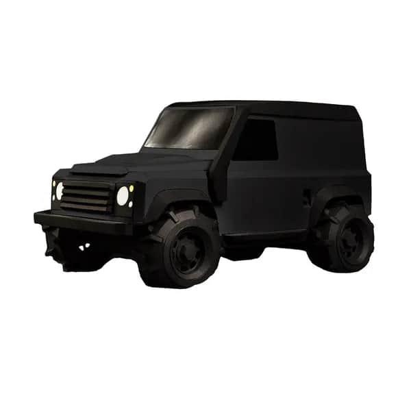 Land Rover Defender Paper Model