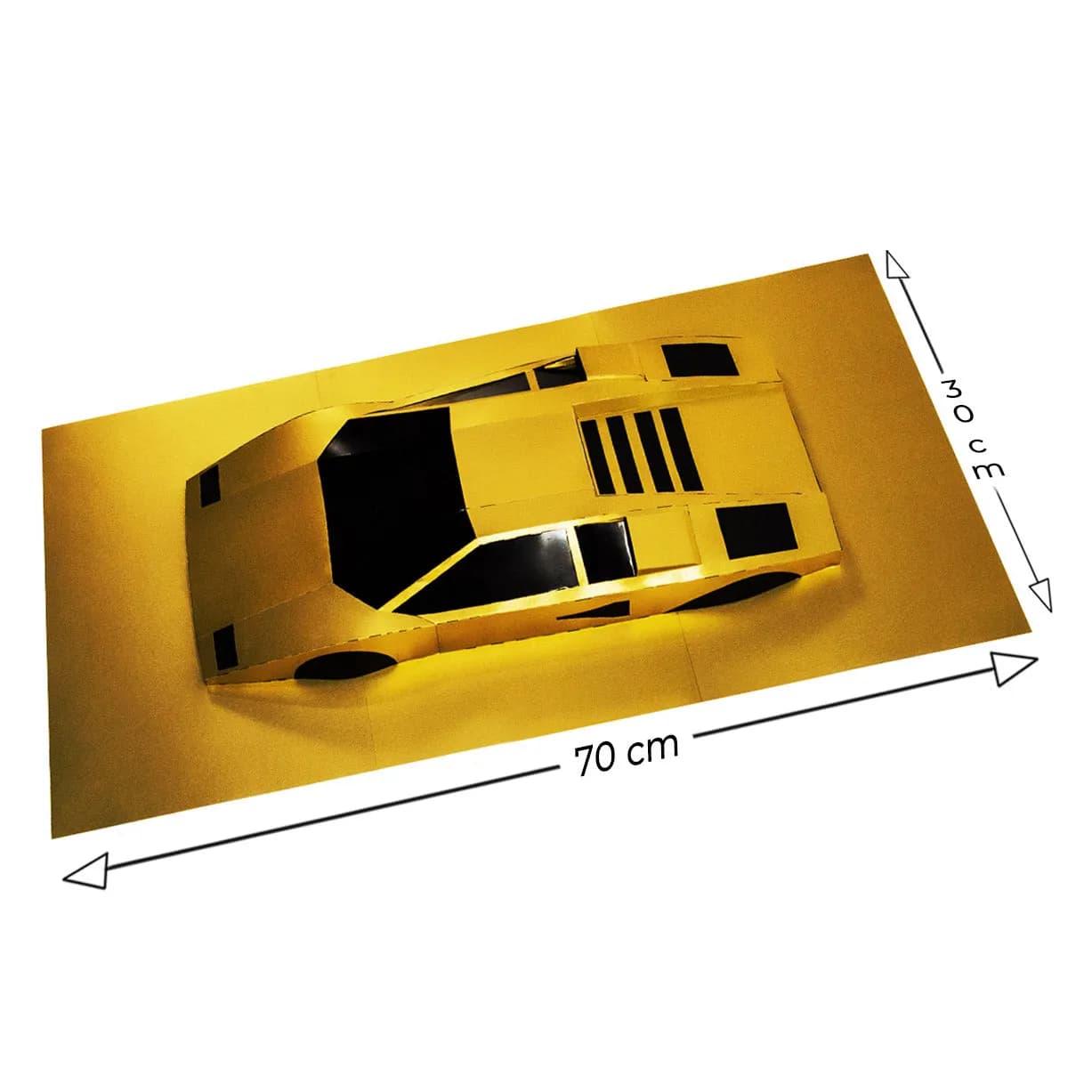 The Coun - Papercraft kit - Wall Sculpture 70 cm