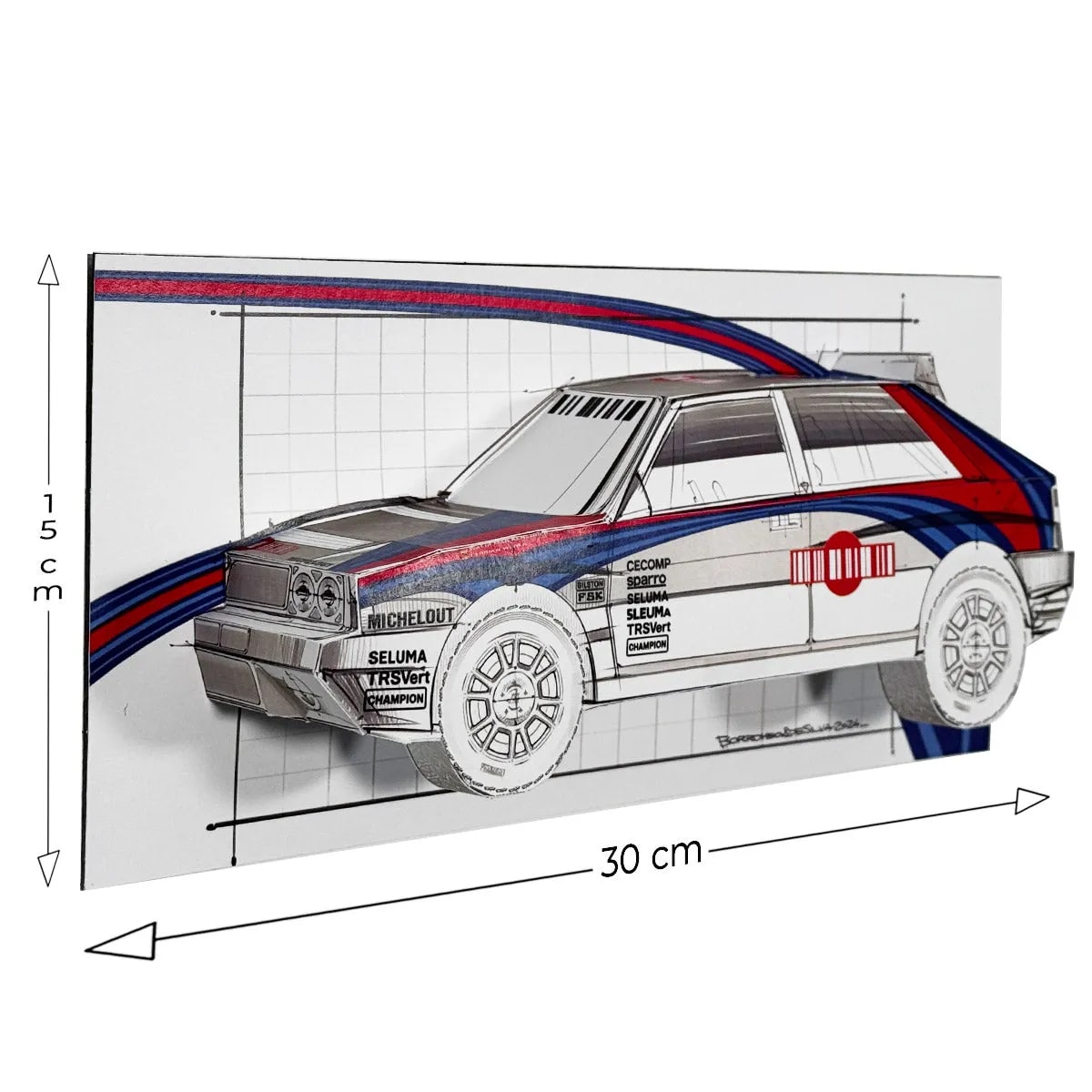 Delta Spirit - Wall Sculpture 30 cm