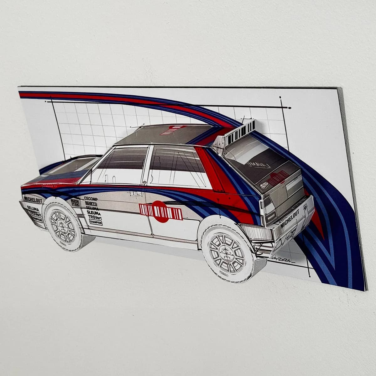 Delta Spirit - Wall Sculpture 30 cm