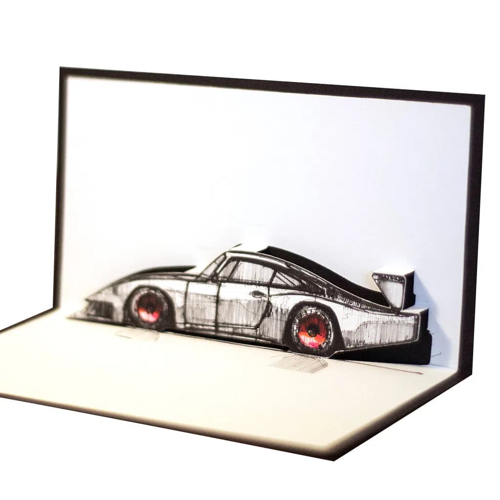 Whale Tail - Pop Up Card - Artists Edition