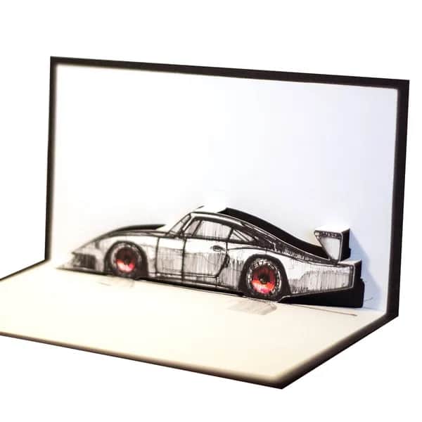 Whale Tail - Pop Up Card - Artists Edition